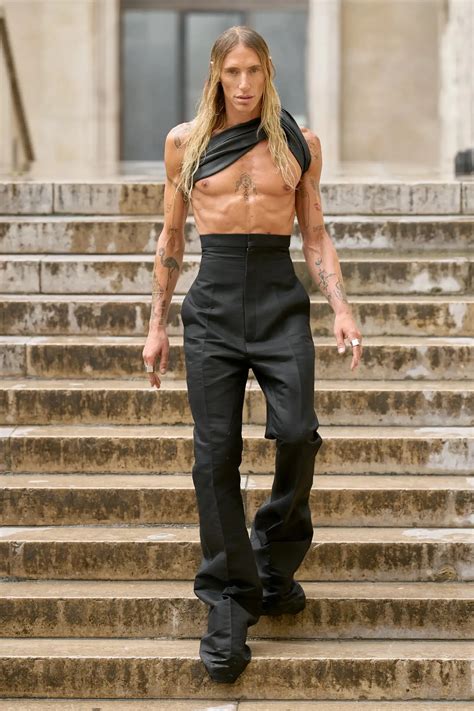 rick owens chanel men|rick owens men's dresses.